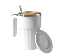 Self Stirring Cup - Automatic Self Stirring, Electric Mixing Cups Electric with Magnetic Stirrer for Cold Weather Picnic Fishing Camping Hiking Home Tea Milk Lattes Campfire