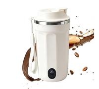 Self Stirring Mug - Magnetic Auto Mix, USB Rechargeable, Digital Display
