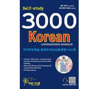 Self study: 3000 Korean communication sentences