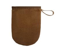 Self Tan Applicator Mitt - Ergonomic Bronzing Glove | 21x15cm Body Tanning Tool with Double Layer Fabric, Microfiber Blend Mitt with Thumb Grip, Skincare Application Accessory for Sunless Finish