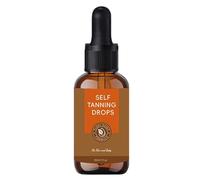 Self Tan Drops - Hydrating Bronzing Formula, Tanning Drops for Gradual Sunless Glow, Face Body Tan Drop for Travel Spa Use, Skin Bronzer Solution, Daily Glow Routine 30ml