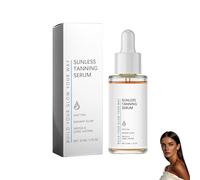 Self-Tan Drops- Medium, Bronzing Serum, Face & Body Self Tanner for Moisturizer, Gradual Tanning Drops for Natural Glow, Streak-Free Vegan Formula, Bronzer to Get Dark Fast Tan