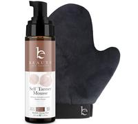 Self Tanner Tanning Mousse Kit - USA Made with Natural & Organic Ingredients Self Tanner Mousse and Mitt Self Tan Kit Fake Tan Tanning Fo