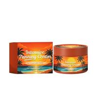 Self Tanning Gel - Long-Lasting Bronzer Tanner, 100ml Jar with Streak-Less Formula, Natural Glow Moisturizer, Safe Tanning Lotion, for Skin Body Back Legs Arm Men Day Indoor Outdoor Beach
