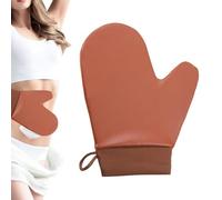 Self Tanning Mitt - Tanning Applicator Glove with Thumb | Lotion Glove | Artificial Leather Tanning Lotion Mitt Applicator Tanning Gloves for Women Dad Back Face Body Skin Beauty