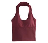 self. Top rosso vino Donna self. L