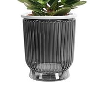 Self Watering - 4.72 .5 Inches Flower | Draining Hydroponics Planter Container - Orchid Pot With Drainage Holes | Plant Flower - Water Tank For Bedroom, Home, Balcony
