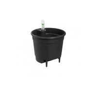 Elho Self-watering Insert 28 - Accessori per Interno accessori - 100% Plastica Riciclata - Ø 27.7 x H 25.5 cm - Nero/Living Black