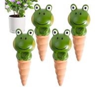 Self Watering Plant Spikes - Terracotta Drip Inserts, Frog Irrigation Tools