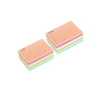 SelfAdhesive Notesheets, 9 Colours, Multifunctional Memo Pads for School, Bookmarks and Notes, Ideal for Students and Office Supplies