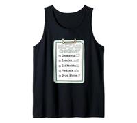 SelfCare Checklist Promemoria abitudini Sane Canotta