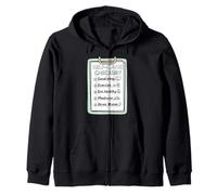 SelfCare Checklist Promemoria abitudini Sane Felpa con Cappuccio