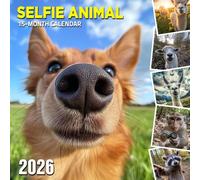 Selfie Animal 2026 Calendar: Funny and surprising animal close-up moments
