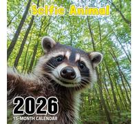 Selfie Animal 2026 Calendar: Funny and surprising animal close-up moments