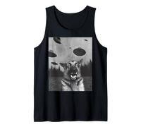 Selfie con Pastore Tedesco Divertente Shep's Selfie con UFO Canotta