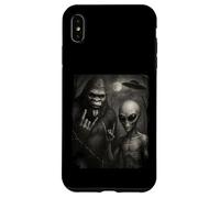 Selfie degli amici alieni di Area 51 Bigfoot Custodia per iPhone XS Max