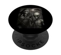 Selfie degli amici alieni di Area 51 Bigfoot PopSockets PopGrip Adesivo