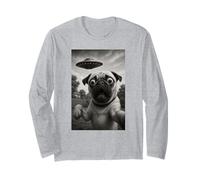 Selfie del Carlino UFO con Il Gioco di Parole Divertente Maglia a Manica