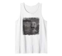 Selfie di Anatra in difficoltà UFO con Gioco di Parole sulla Canotta