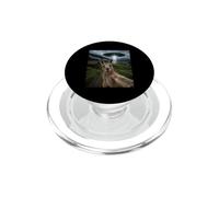Selfie di canguro con meme divertente UFO alieno PopSockets PopGrip per MagSafe
