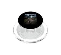 Selfie di elefanti con meme divertente UFO alieno PopSockets PopGrip per MagSafe