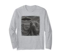 Selfie di Polpo in difficoltà UFO con Una Fantastica Maglia a Manica