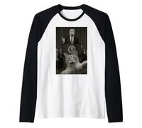 Selfie Feline Presidente Vagabondo Powerplay Maglia con Maniche Raglan
