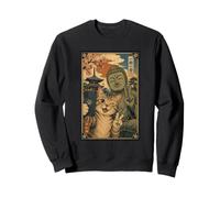 Selfie Gatto con Buddha Ichi-Go Ichi-E Momento Zen Felpa