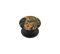 Selfie gatto con Buddha Ichi-Go Ichi-E Momento Zen PopSockets PopGrip Adesivo