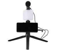 Selfie Light Con Supporto Treppiede - Supporto Luce Mobile, Supporto Pieghevole | Treppiede LED Dimabile Per, Lezioni, Creazione di Contenuti, Foto Ritratto, Strumento di Supporto Fotografia