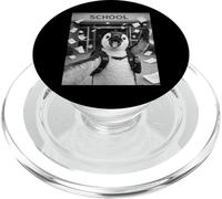 Selfie meme divertente dell'ultimo giorno di scuola del pinguino PopSockets PopGrip per MagSafe