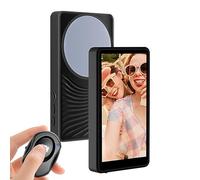 Selfie Monitor Screen, Magnetic Smartphone Display, Portable Accessory for Live Streaming, Video Recording, Photography, Vlogging, Easy Clips-On for Monitors, Content Creation, Social Media