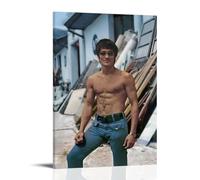 Selfie of Martial Arts Master Mr. Bruce Lee - Decorazione moderna per camera familiare, 60 x 90 cm