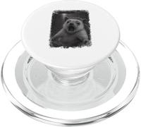 Selfie riccio in difficoltà UFO con invasione aliena PopSockets PopGrip per MagSafe