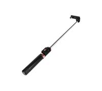 Bastone per selfie con telecomando Bluetooth integrato, nero