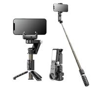 Selfie Stick Portatile Smartphone 50-80cm Metallo Auto-Tracking Anti-Shaking Treppiede Vlogging