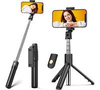 Selfie Stick Treppiede 3 in 1 Telecomando Espandibile Monopiede Supporto Del Telefono Mobile Per iPhone 14 13 12 Samsung Huawei iOS e Android