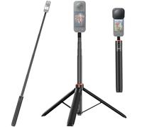 Selfie Stick Treppiede da 136cm + Cappuccio Obiettivo per Insta 360 X5/X4, Accessori per Insta360 X5/X4
