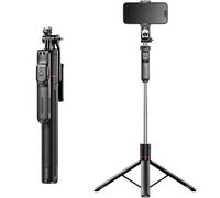 Selfie stick - treppiede stabile con controllo Bluetooth F16 - nero