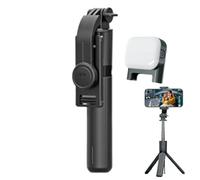 Selfie Stick Tripod, Selfie Stick, Retractable Tripod For Phones, 360 Degree Rotatable Selfie Stick, Phone Holder Selfie Stick, Travel Tripod For Live Photos, Small Floor Tripod For Photogra