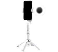 Selfie Tripod, Portable Smartphone Mount Stand, 360° Rotation with Wireless Remote, Travel Friendly Tripod for Vlogging, Livestreaming, and Photography