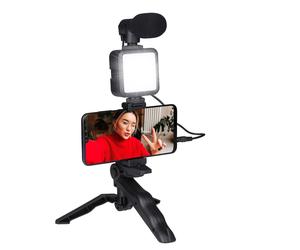 Selfiestudio Vlog Kit 3-in-1 NUOVO