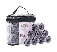 Selfs Grip - Set di bigodini per capelli, 36 pezzi, con 4 misure per volumi su bigodini lunghi, corti, spessi o fini