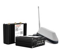 SELFSAT MWR 4540 4G Cat 6 Router WLAN fino a 300 Mbps con antenna Shark 5G, colore bianco