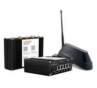SELFSAT MWR 5550 5G Cat 20 - Router WLAN fino a 3,3 Gbps, con antenna Shark 5G, colore: Nero