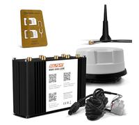 SELFSAT MWR 5560 eSIM 5G Cat 19 - Router WLAN + antenna panoramica, colore | Internet mobile per camper: set di router 5G ad alta velocità da 3,4 Gbps con eSIM & antenna esterna panoramica per campeggio