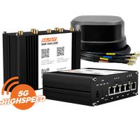 Selfsat mwr 5560 router wlan esim 5g cat 20 fino a 3,4 gbps inclusa antenna satco 5g nero