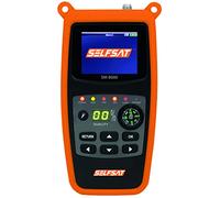 Selfsat SM 8000 - Misuratore satellitare da campeggio HD DVB-S + DVB-S2 8PSK SAT EU