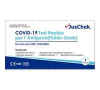 Test Antigenico Rapido Covid-19 Juschek Autodiagnostico Determinazione Qualitativa Antigeni Sars-Cov-2 In Campioni Salivari Mediante Immunocromatografia