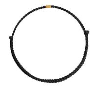 SELiLe Bracciale con cavo rosso annodato, amuleto, fatto a mano, amicizia, protezione della felicità, per feste di compleanno, mani intrecciate, Taglia unica, come descritto